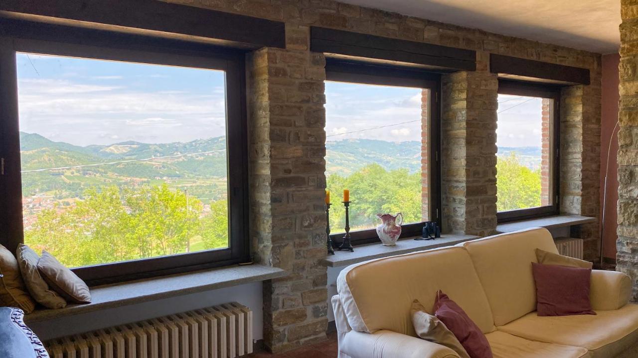 Vakantiehuis Casa Dolce Vista Monastero Bormida Luaran gambar