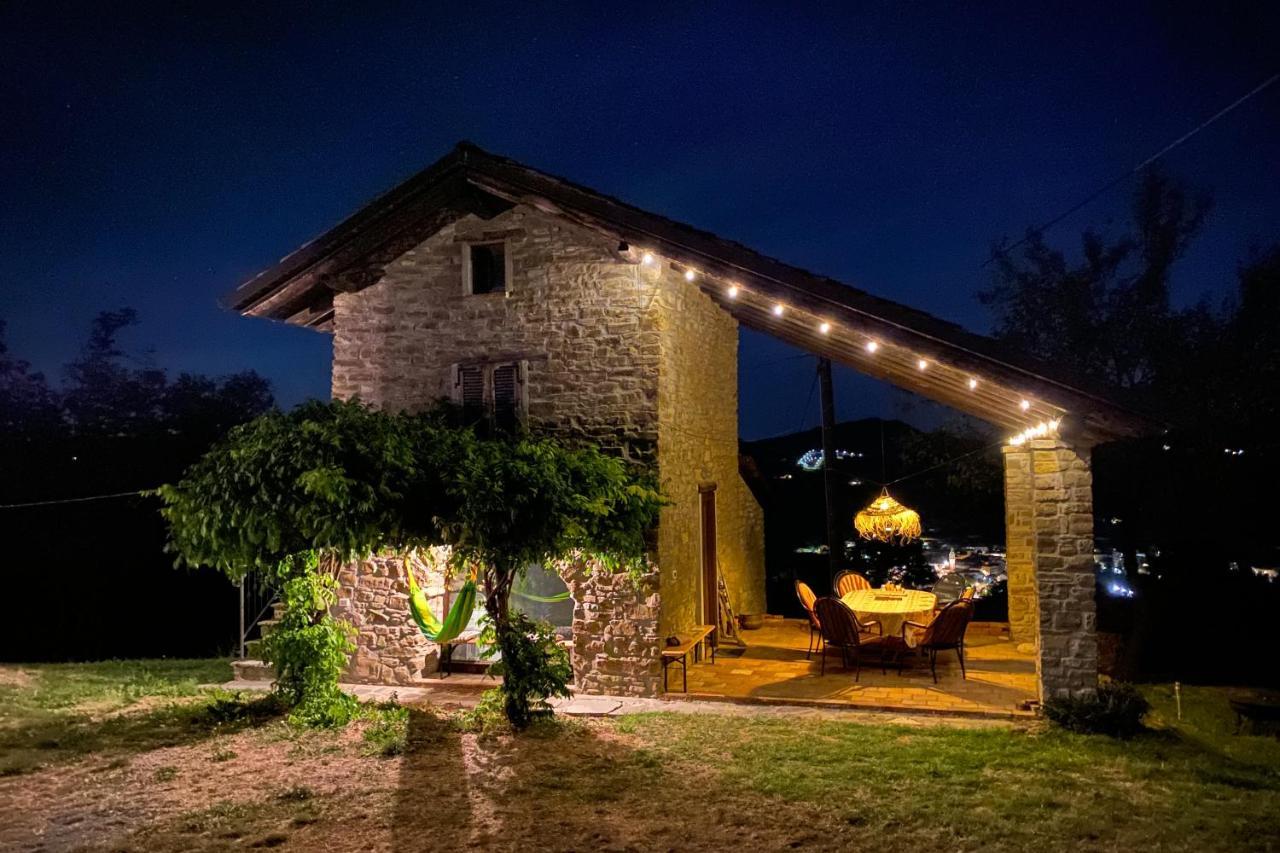 Vakantiehuis Casa Dolce Vista Monastero Bormida Luaran gambar