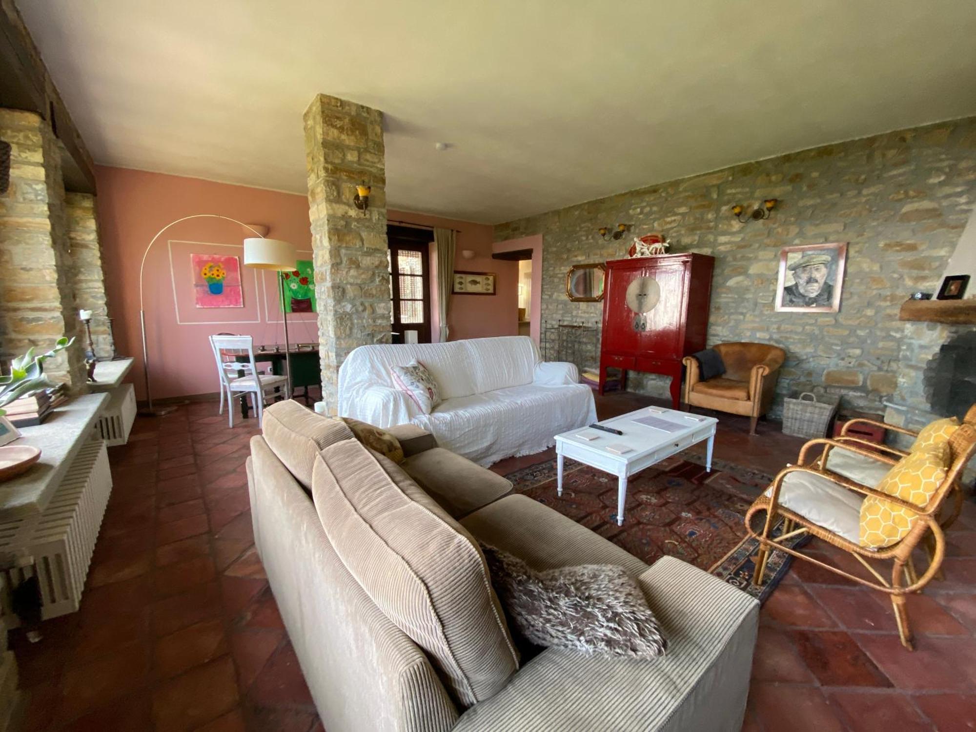 Vakantiehuis Casa Dolce Vista Monastero Bormida Luaran gambar