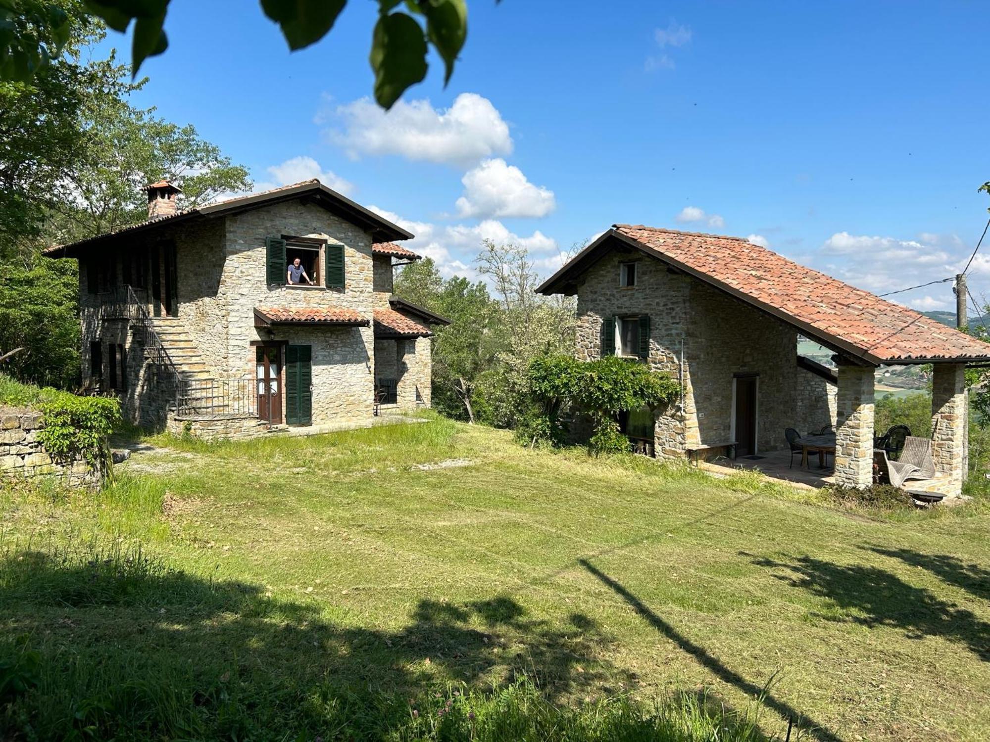 Vakantiehuis Casa Dolce Vista Monastero Bormida Luaran gambar